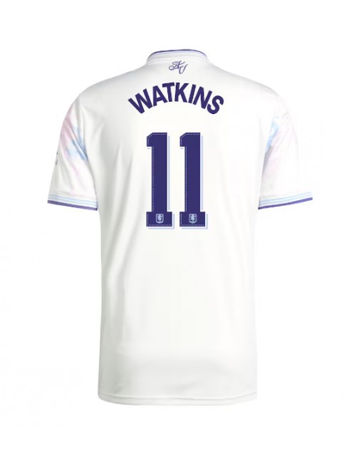 Aston Villa Ollie Watkins #11 Rezervni Dres 2025-26 Kratak Rukavima Aston Villa Ollie Watkins #11 Rezervni Dres 2025-26 Kratak Rukavima